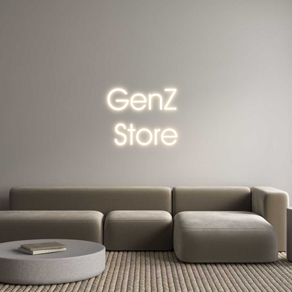 Custom Neon: GenZ 
Store