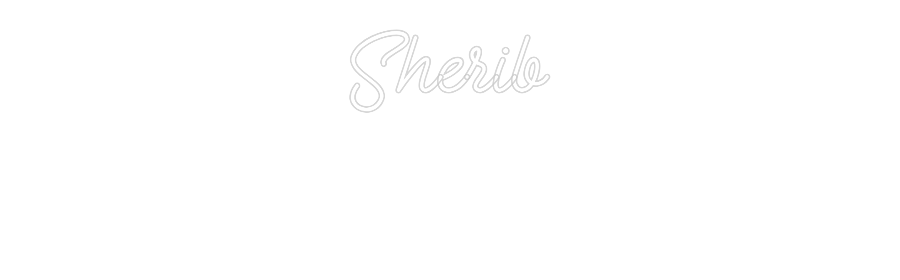 Custom Neon: Sherib