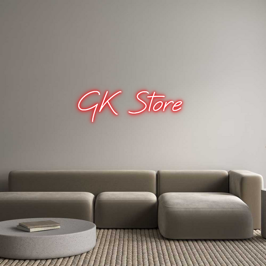 Custom Neon: GK Store