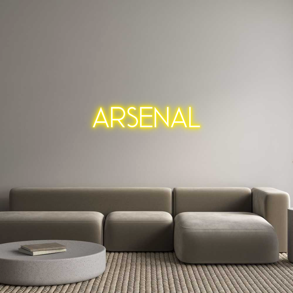 Custom Neon: Arsenal