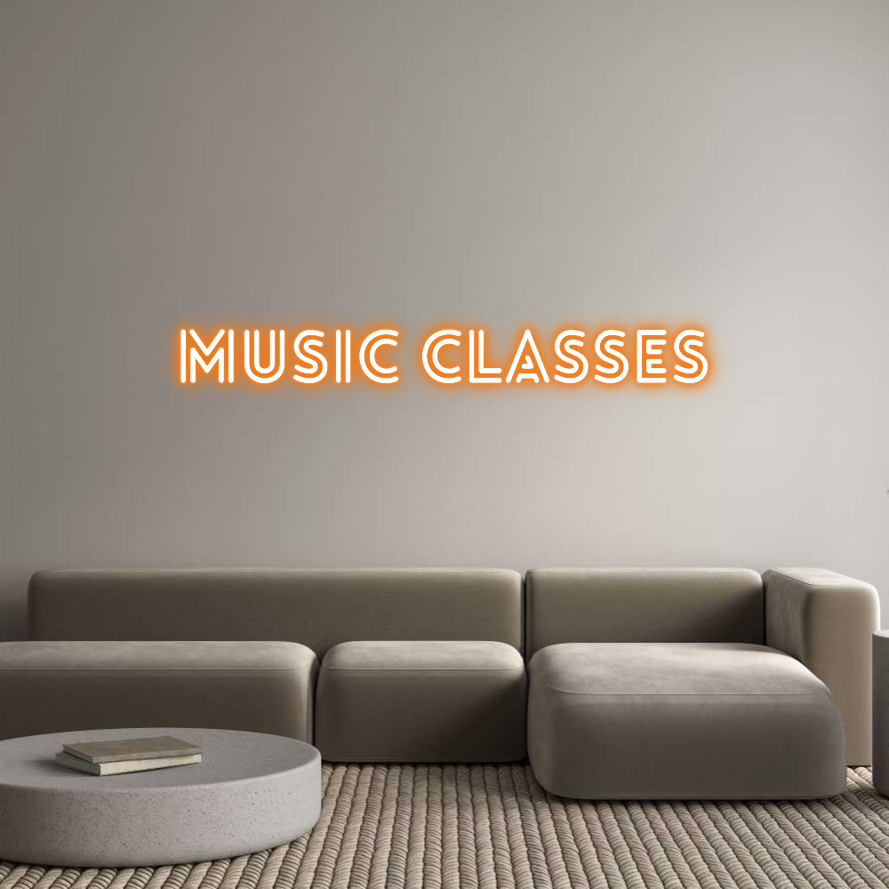 Custom Neon: MUSIC CLASSES