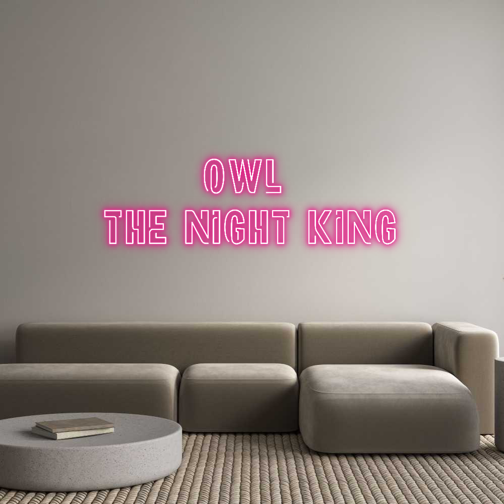 Custom Neon: Owl 
the nig...