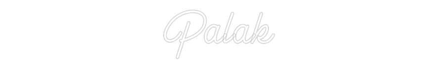 Custom Neon: Palak