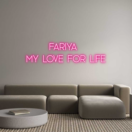 Custom Neon:      Fariya 
...