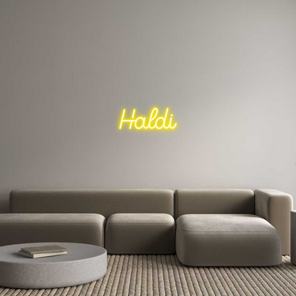 Custom Neon: Haldi