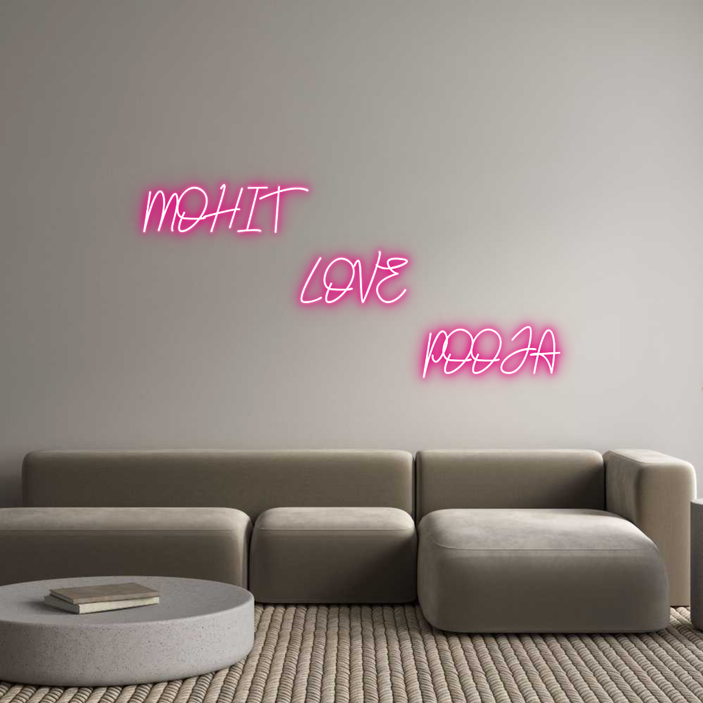 Custom Neon: MOHIT
      ...