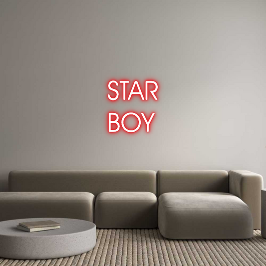 Custom Neon: STAR
BOY