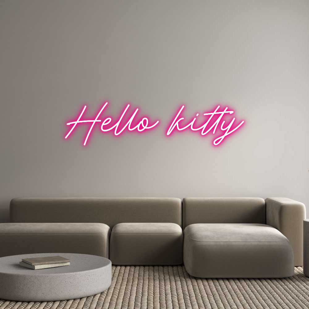 Custom Neon: Hello kitty