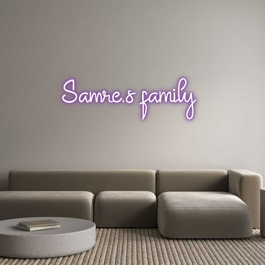 Custom Neon: Samre.s famil...