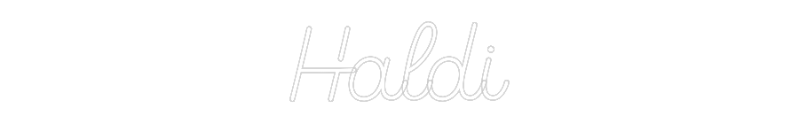 Custom Neon: Haldi