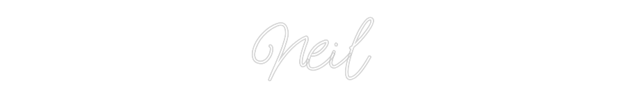 Custom Neon: Neil