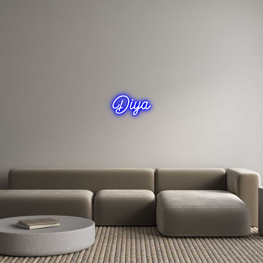 Custom Neon: Diya