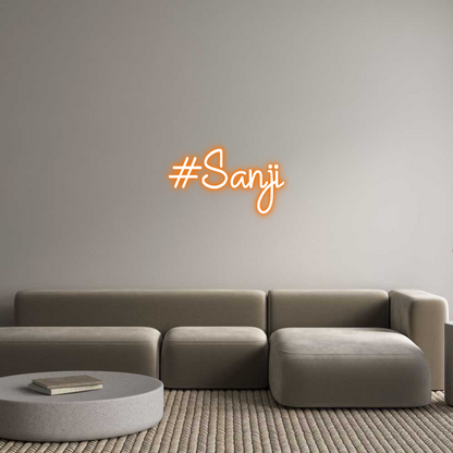 Custom Neon: #Sanji