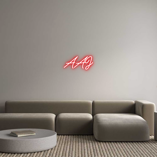 Custom Neon: AAJ