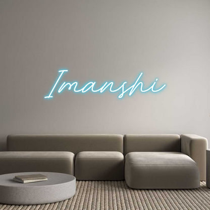 Custom Neon: Imanshi