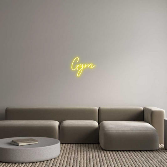 Custom Neon: Gym