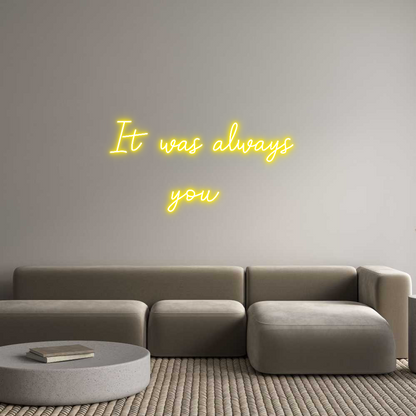 Custom Neon: It was always...