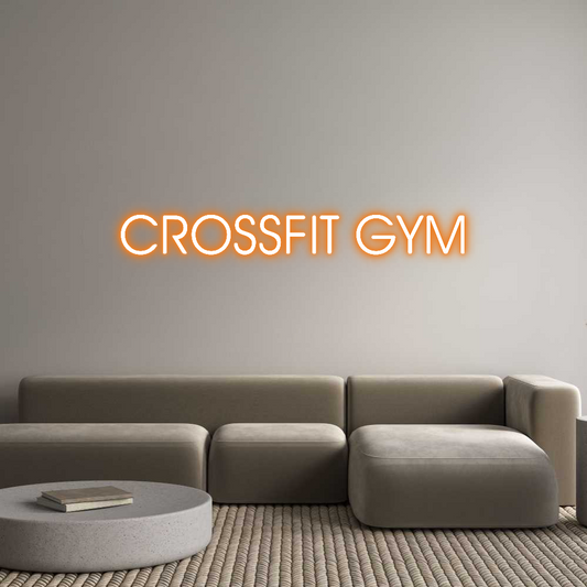 Custom Neon: CROSSFIT GYM