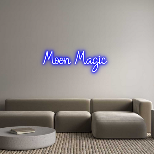 Custom Neon: Moon Magic