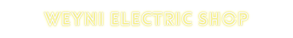 Custom Neon: Weyni electri...