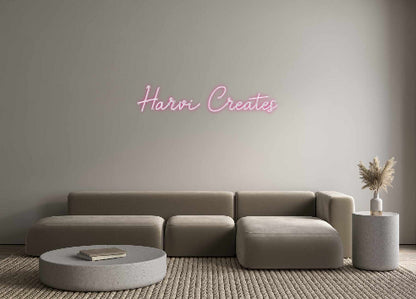 Custom Neon: Harvi Creates