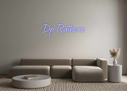 Custom Neon: Dp Rathore