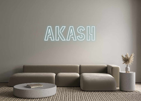 Custom Neon: Akash
