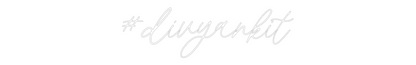 Custom Neon: #divyankit