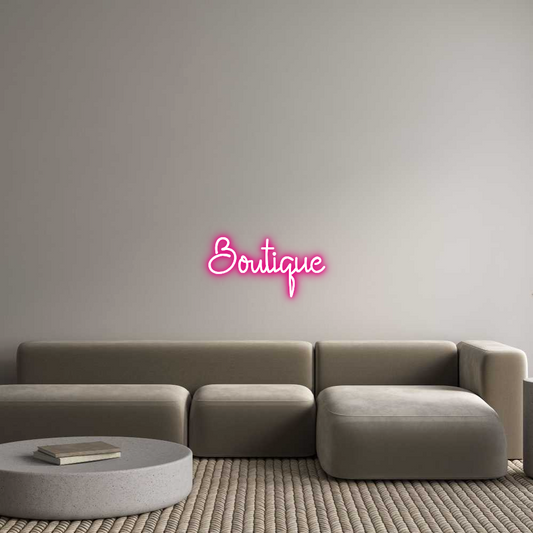 Custom Neon: Boutique