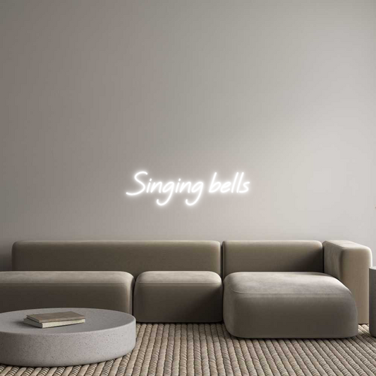 Custom Neon: Singing bells