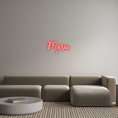 Custom Neon: Maria