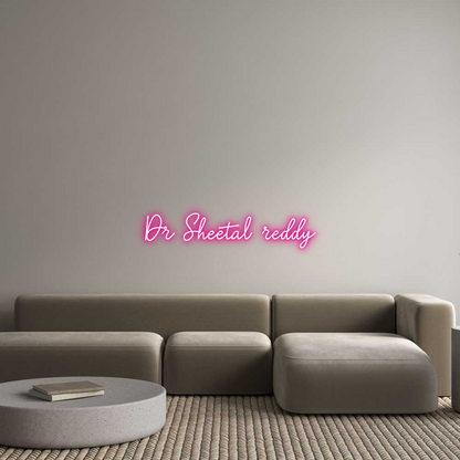 Custom Neon: Dr Sheetal re...