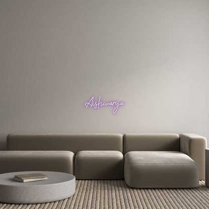 Custom Neon: Aishwarya