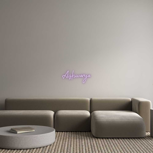 Custom Neon: Aishwarya