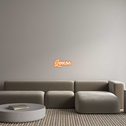 Custom Neon: Lemon