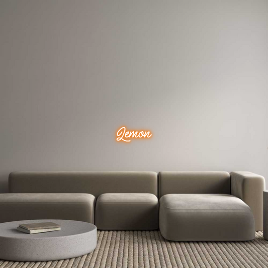 Custom Neon: Lemon