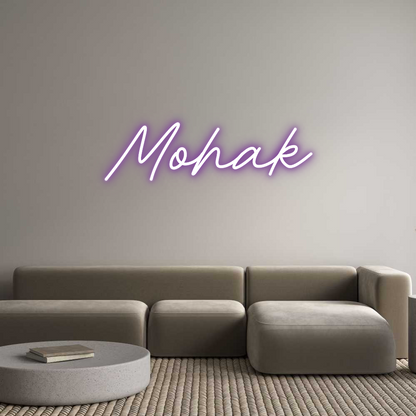 Custom Neon: Mohak