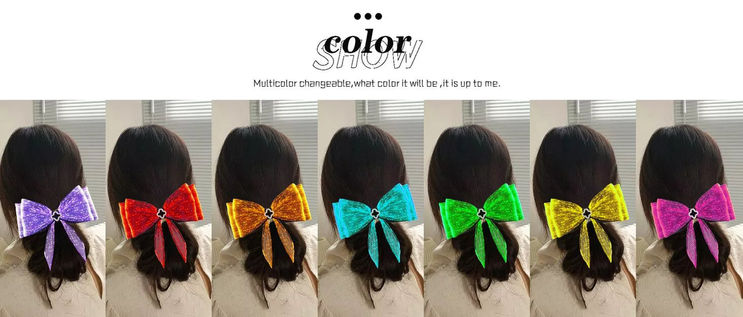 GLO Up Bowknot Hairpin