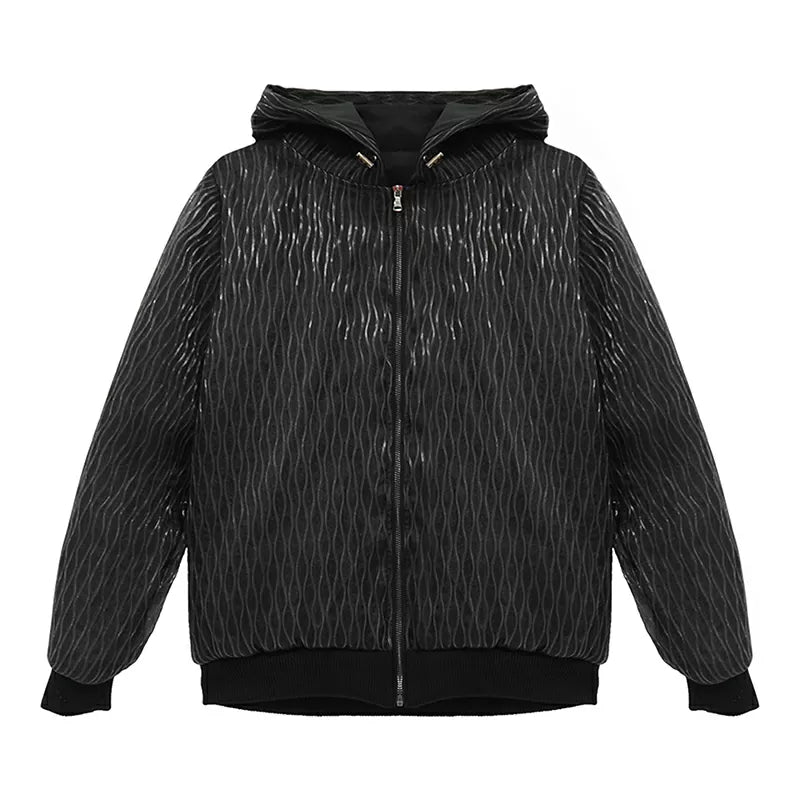 Glo Sports Jacket, Zip Up Hooded Jacket for Men: Cool and Trendy Design