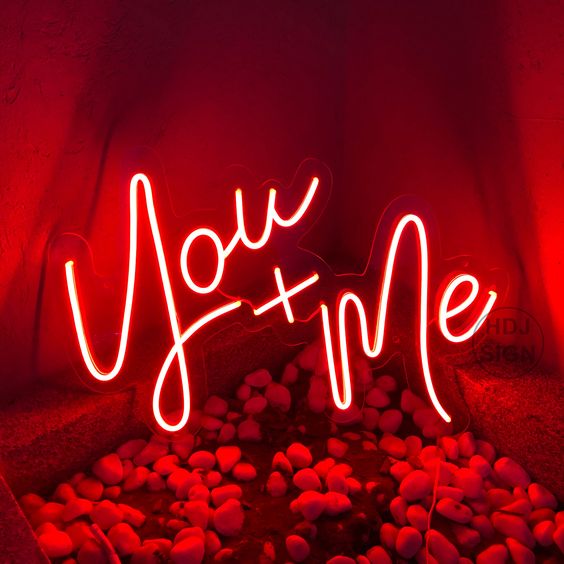 YOU ME NEON SIGN
