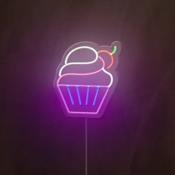 Cup Cake Neon Sign