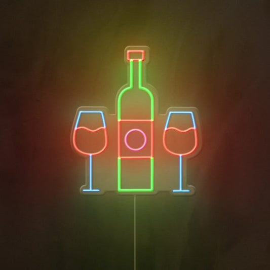 Wine Neon Sign