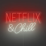 Netflix And Chill Neon Sign