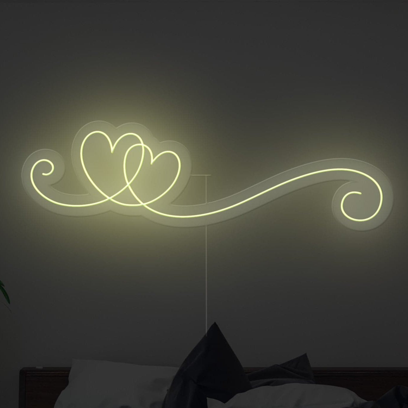 Hearts Neon Sign