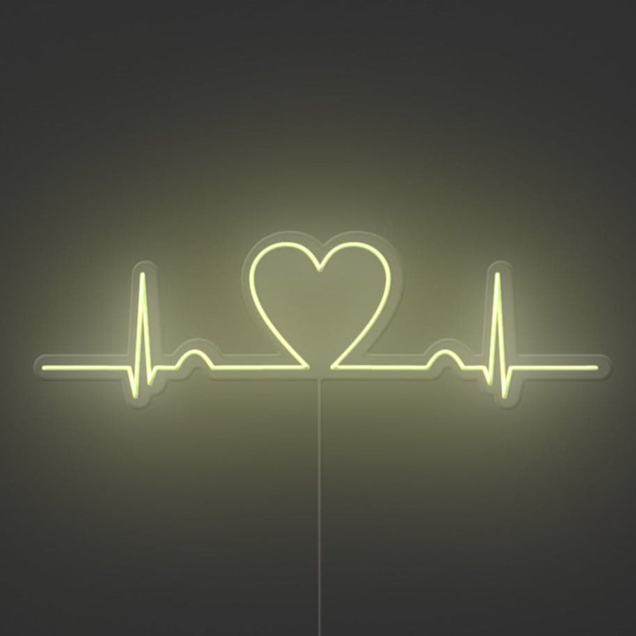 Heartbeat Neon Sign