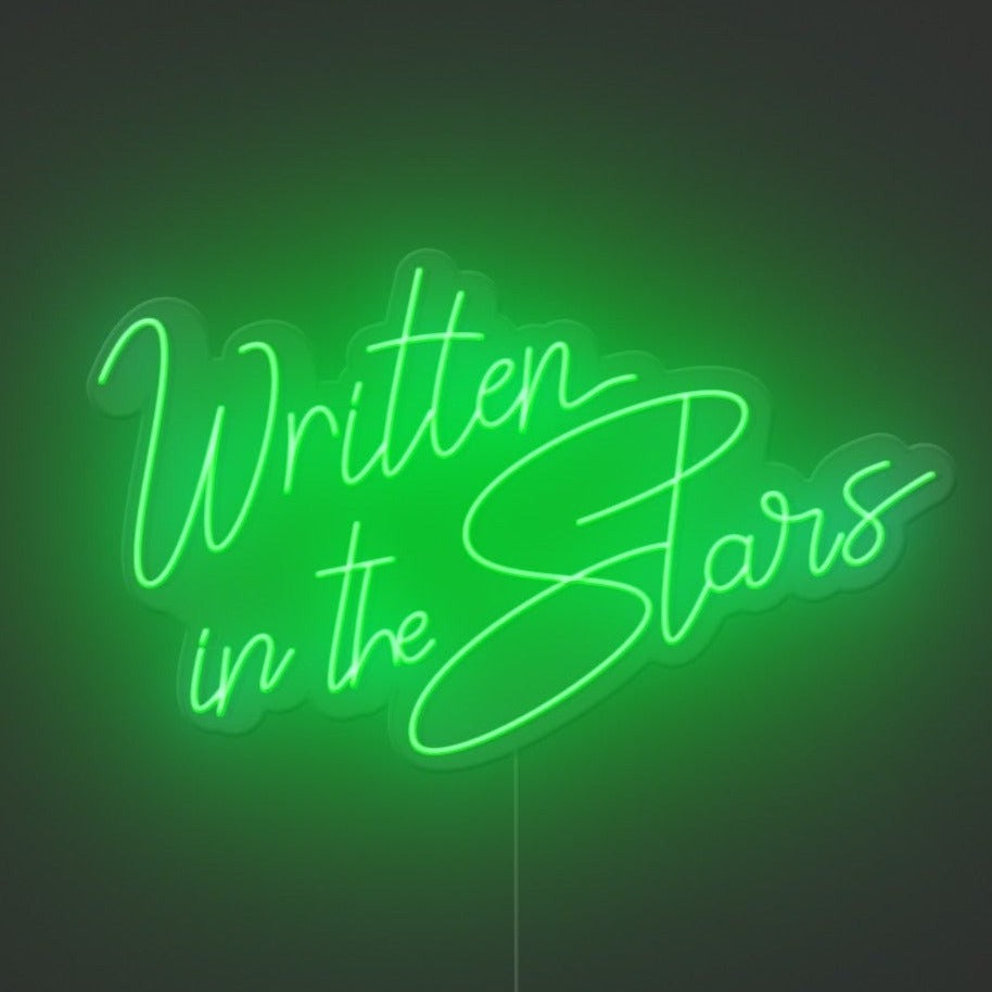 Written In The Stars Neon Sign