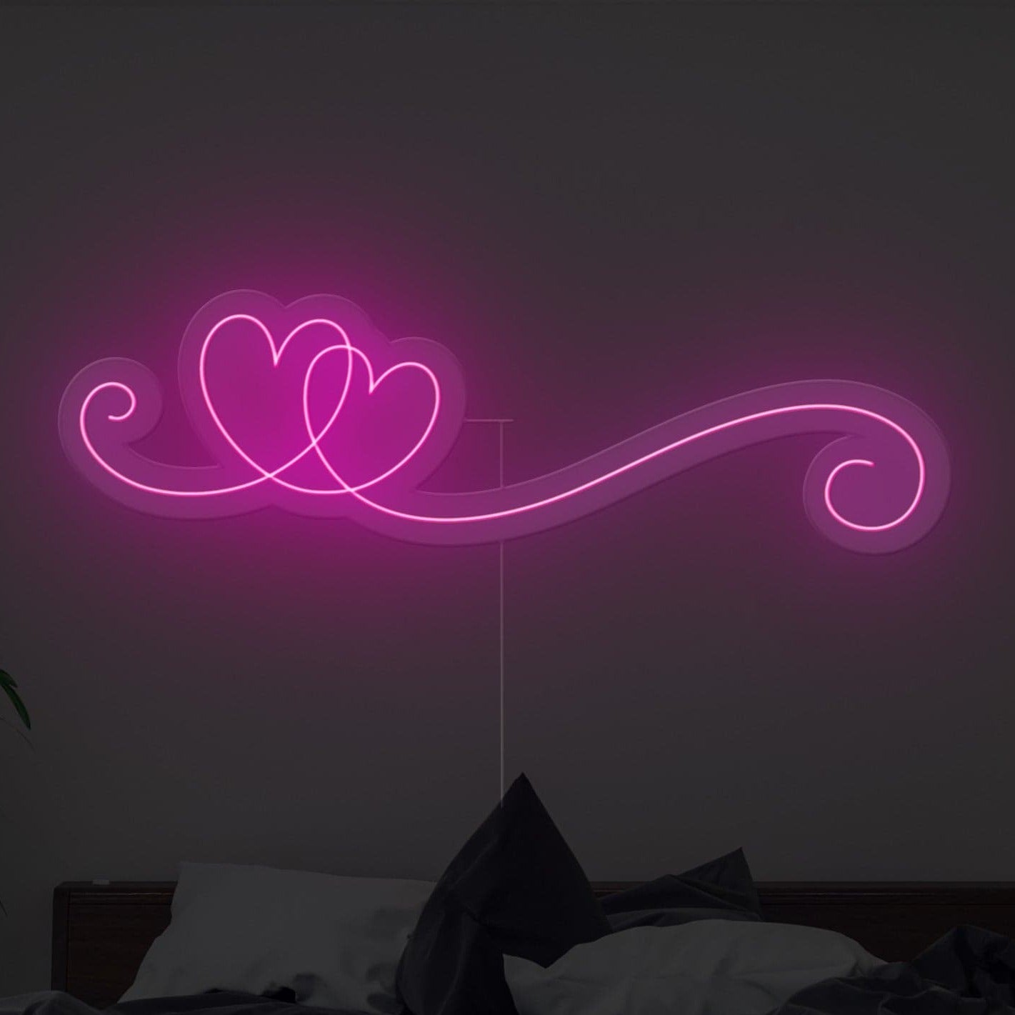 Hearts Neon Sign