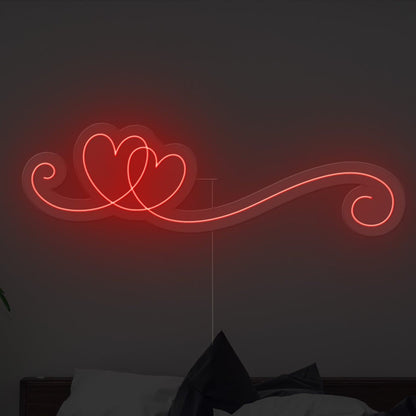 Hearts Neon Sign