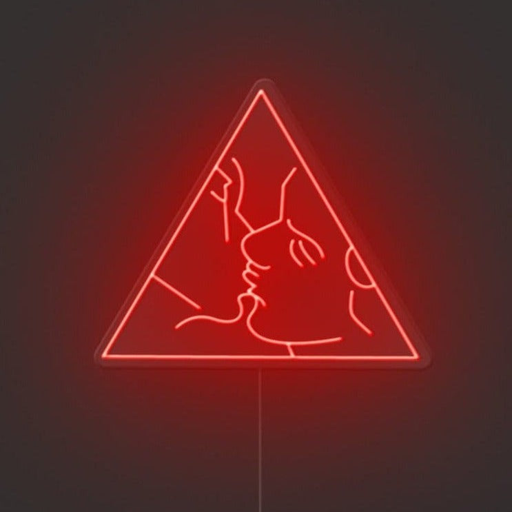 It Was Just A Kiss Neon Sign Houston