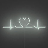 Heartbeat Neon Sign